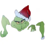 Christmas Grinch Funny Christmas Tree Decoration cosplay