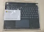 Brand New Microsoft Surface Go Signature Type Cover Ice Blue French LAYOUT