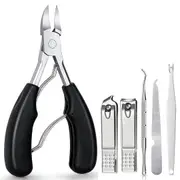 Professional Toe Nail Clipper Set Toenail Tool Cutter Eagle Beak Ingrown Thick Nail Cut Seniors Podiatrist