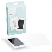 Newborn Baby Handprint & Footprint Kit, No Mess Clean-Touch Ink Pad with Impress