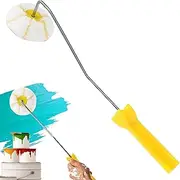 Paint Edger Roller Brush - Drywall Tool, Corner Paint Roller | Enamel Paint Roller Brush for Wall Edges and Corners, Smooth Application for Home Office Painting and Completion Project