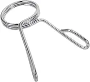 TOBBOMEY Barbell Clamps Dumbbell Spring Clip Strength Training Barbell Grip Gym Accessory Weight Bar Clip for Fitness Equipment