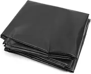 Flexible Pond Liner, 5 Mil Fish Pond HDPE Skins Damp Proof Membrane, Heavy Duty Underlay Pond Liners for Outdoor Ponds, Koi Ponds, Garden Fountain, Waterfall(6x10m(19.7x32.8ft))