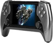 Retro Video Game Console, Quad Core Retro Handheld Game Console, IPS Screen, 11 Emulators, 2500mAh Battery, Built-in Controller Support (Gray)