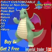 Pokémon Sword and Shield ✨ Shiny Dragonite ✨ W/ Best 6IV Customizable