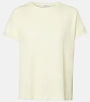 [Dorothee Schumacher] Dorothee Schumacher Natural Ease hemp T-shirt AU 14 yellow