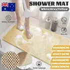 Loofah Bathroom Shower Mat Non Slip Anti Mould PVC Bath Mat Quick Drying