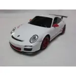 【露天蝦皮便宜免運】 1:24全新保時捷PORSCHE GT3 RS白色烤漆原廠授權RASTAR遙控車(瑪琍歐公司貨)