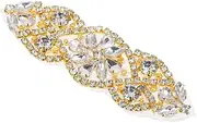 Angoily Delicate Rhinestone Applique for Clothes Bags and Hair Accessories Easy Hand Glue Application Elegant Decorative Patch for Clothing Repair and Enhancement