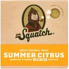 Summer Citrus Natural Bar Soap for Men Light Grit Body Soap Gifts for Men, 5 Oz