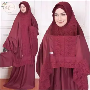 Mukena Fatimah Bordir Katun Halus / 印尼進口細棉禮拜服 / Prayer Gowns