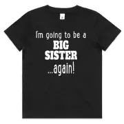 I'm Going To Be A Big Sister... Again! Big Sister T-Shirt, Big Sister Shirt