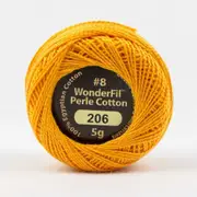 Wonderfil Eleganza #8 Solid Perle Cotton - Plump Pumkin 5g Ball (EL5G-206)