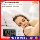 Mini Digital LCD Temperature Humidity Meter Thermometer (White Fahrenheit) AU