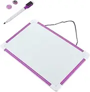 Gadpiparty 1 Erasable Double Sided Writing Board Hanging Note Board for Home Office Painting Message Board Cute Creativity