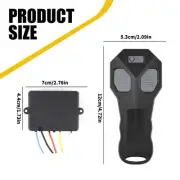 DC12V Wireless Winch Remote Control Kit Switch Handset for Car ATV SUV UTV Jeep