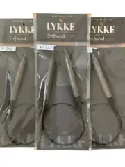 Lykke Driftwood Circular Needles; 16", 24", and 32" Lengths