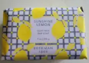 BEEKMAN 1802 LEMON SUNSHINE GOAT MILK SOAP 9oz BAR NEW SCENT