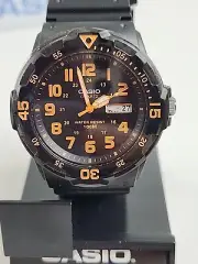 Casio MRW200H-4BV Analog Watch w NATO Adpts Band DD 100M NEW NEEDS BATTERY