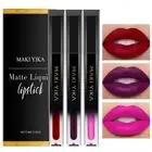 3Pcs Matte Liquid Lipstick Makeup Set, Red Purple Pink Lipstick Long Lasting,...