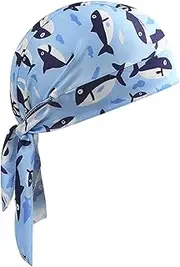 [Generic] UV Protection Headscarf | Hair Scarf Cycling Sun Hat,Adjustable Breathable Headwear, Pirate Head Cover for Running Cycling