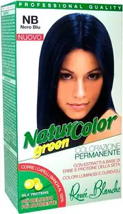 [Rene'e blanche] Renee Blanche Hair Dye Permanent Coloring Naturale Nature Color Greenblack Blue Black Blue