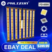 Phlizon FD6500 LED Grow Light Sunlike Full Spectrum Commercial CO2 Indoor Plants
