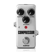 KOKKO FCP2 Mini Compressor Pedal Portable Guitar Effect Pedal Guitar Parts ot25
