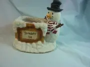 Snowman Candle Cuddlers-Snowballs 5cents