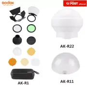 Godox AK-R1 AK-R11 AK-R22 Diffuser for Round Head Flash V1 AD100Pro AD200Pro