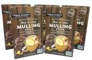 5 Pack URBAN ACCENTS Red Wine or Cider MULLING Spice Cocktail Loose Mix 1.25 oz