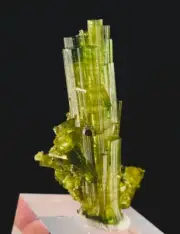 Mesmerizing TOURMALINE Tower Type Crystal Cluster With Rare MICROLITE