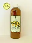 NEEM OIL by HERMES ORGANIC UNREFINED COLD PRESSED 16 oz