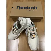 在飛比找蝦皮購物優惠-REEBOK FURYLITE GP 民族風 圖騰 米白 慢