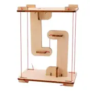 DIY Hand Tension Structure Wood Toy DIY Stem Toys Building Kit Science Toys