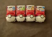 Mega Construx Pokemon Squirtle, Spirigatto, Charmander & Quaxly