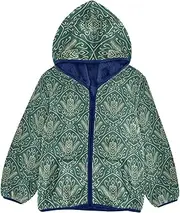 [GuoChe] Boys Winter Coats Sherpa Lined Merry Christmas Holiday Green Toddler Boy Winter Jacket Navy Blue Stylish Baby Boy