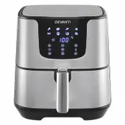 Devanti 7L 1700W Stainless Steel Air Fryer