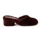 COCONUTS by Matisse Teddy Slip On Mule Clogs Womens Brown TEDDY-263