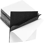 DECORNIJIA 16 Pairs of Strips Duty Fasteners Glue Tape for Office Home Tent Carpet Fixing
