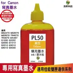 浩昇科技 HSP CANON 100CC 連續供墨 奈米寫真 填充墨水 黃色 適用佳能雙夾 MG2470 MG3670
