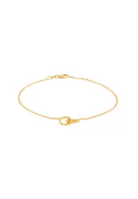 在飛比找ZALORA購物網優惠-HABIB 750/18K Yellow Gold Brac