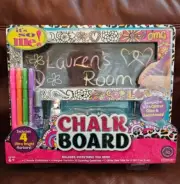 NEW It's So Me! Chalkboard CRAFT KIT Markers Gemstones Glitter Glue Stand DIY