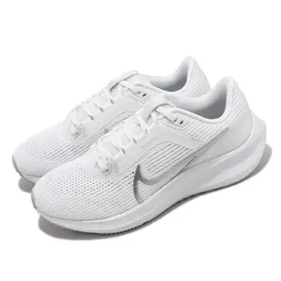 Nike 慢跑鞋 Air Zoom Pegasus 40 白 銀 路跑 小飛馬 女鞋 【ACS】 DV3854-101