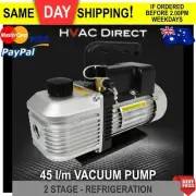 45 lpm Vacuum Pump 2 Stage Air-Conditioning Refrigeration HVAC-Tools.