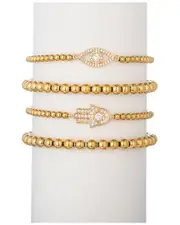 Eye Candy LA Titanium CZ Heena Bracelet