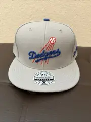 Los Angeles Dodgers Mitchell & Ness Evergreen Fitted Cooperstown Hat 7 1/2