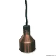 F.H.E Pull Down Heat Lamp Antique Copper HYWAL04