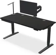 UpLift Desk - Feet & Side Brackets for V2 Standing Desk Frame C27 Black FRM502B