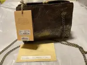 NWT Patricia Nash Spring Lily Handbag With Chain Straps